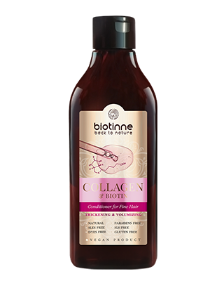 Kolagen i Biotyna - Odżywka do włosów delikatnych - 300 ml